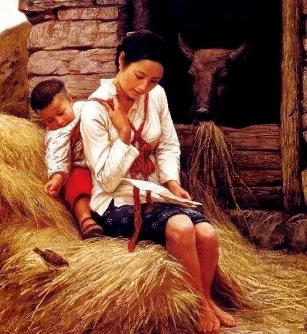 一代人|绝对硬实力,火遍全球的油画作品,承载了一代人的深刻记忆,张张感人至深~