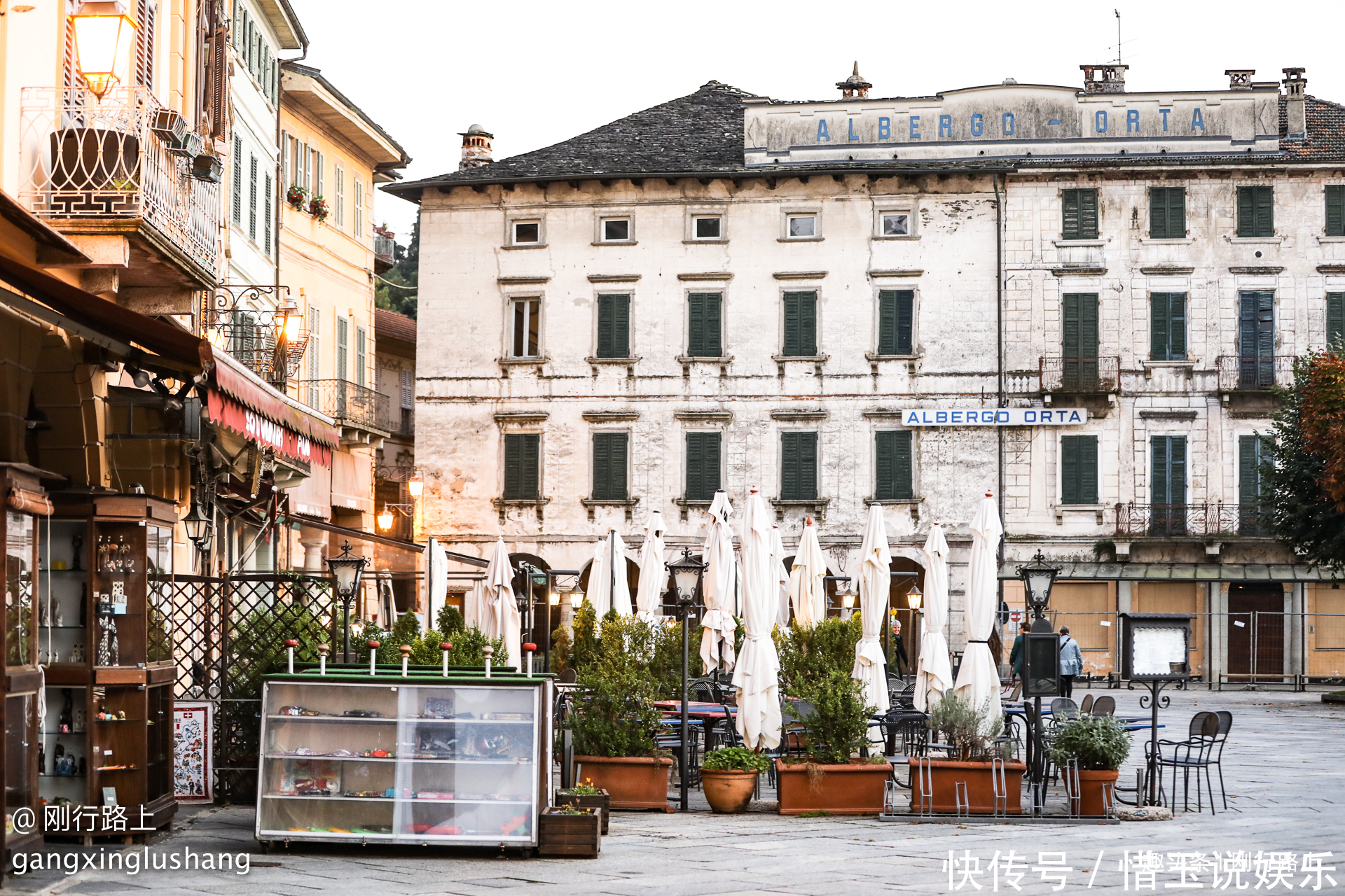 意大利奥尔塔圣朱利奥小镇,时间停滞,回到中世纪寻回真爱之地