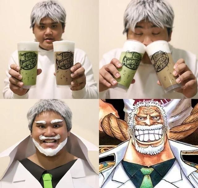 惊艳|海贼王:泰国小哥五毛钱cos又来了,索隆四刀流惊艳