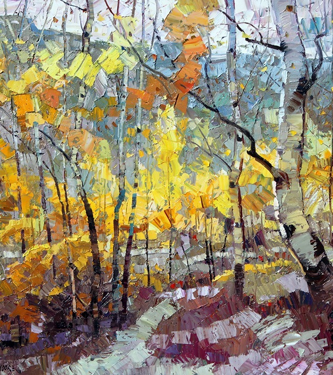 robert|这组小色块油画,色彩生动,美得令人目不暇接