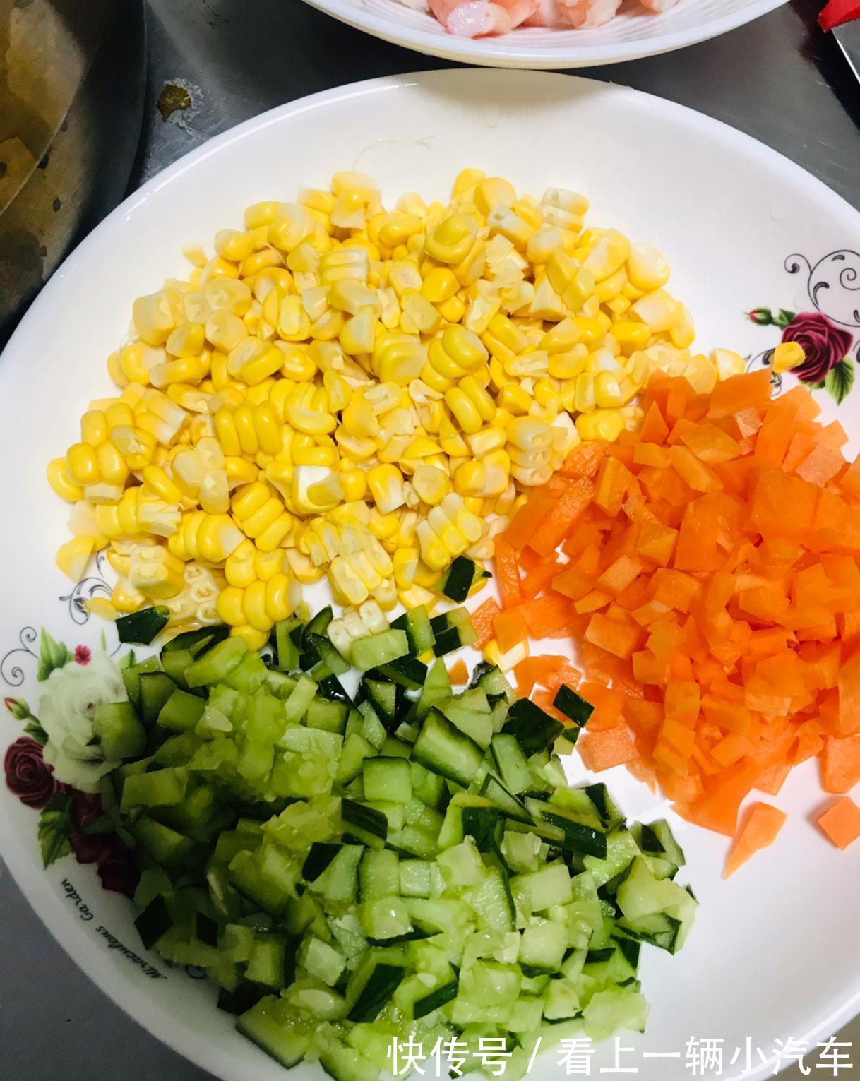 大雪过后小炒菜:虾仁炒玉米,鲜甜可口,味道独特,孩子超喜欢