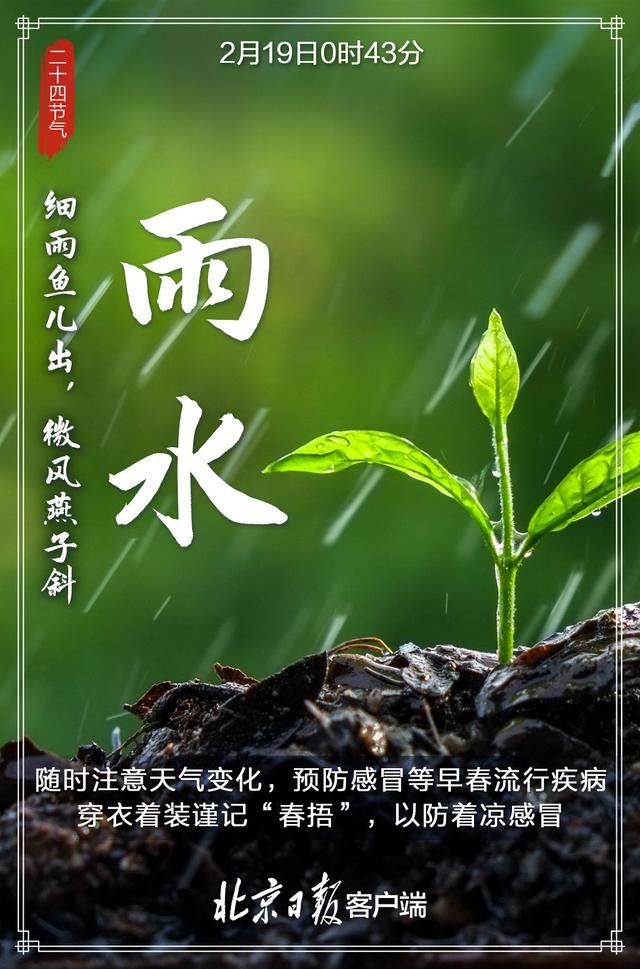 脾土|今日雨水！民间有这四种习俗，养生要注意“春捂”