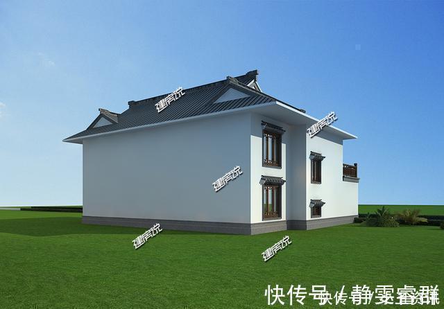 建房者|带庭院的中式别墅,拥有一栋,已经超越了99的建房者