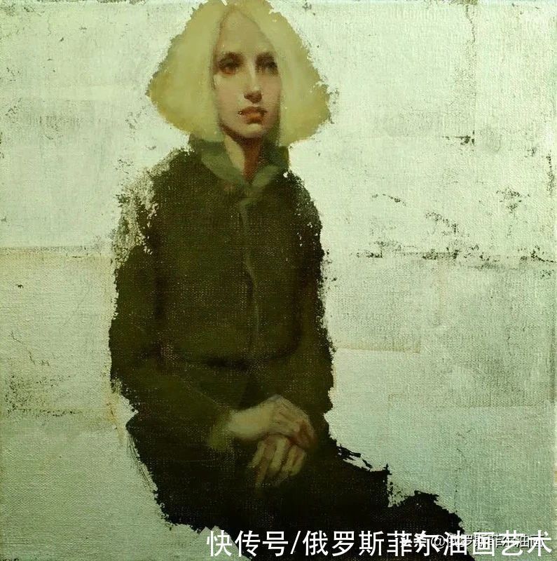 油画&美国画家桑德拉·弗朗德的油画里,充满了微妙而引人注目的情感