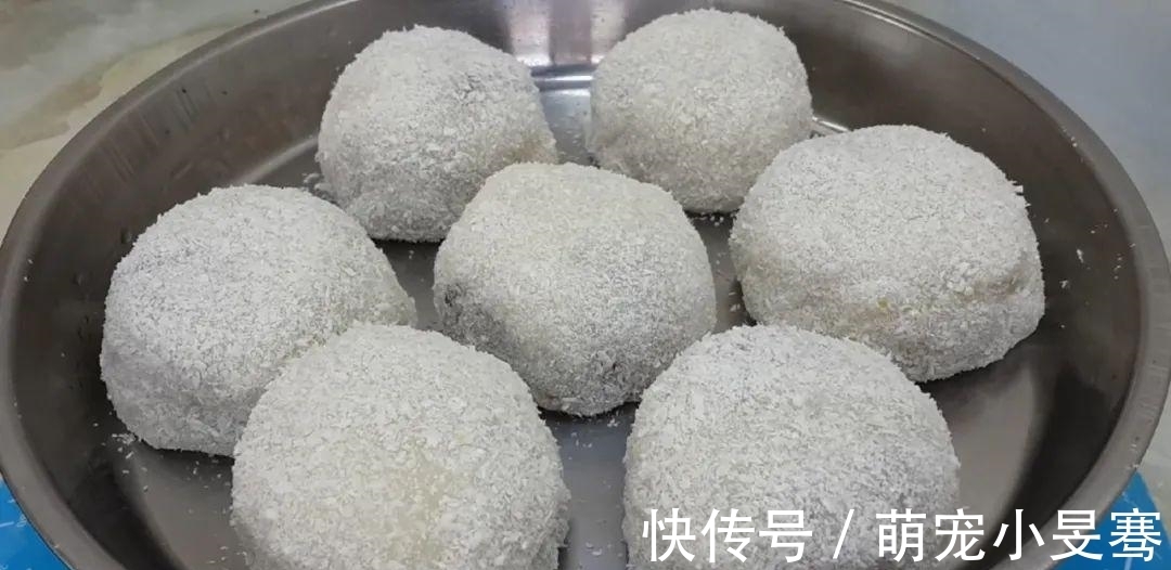 面团|糯米粉这样做才简单，加半碗红豆，软糯又香甜，比吃蛋糕还舒服
