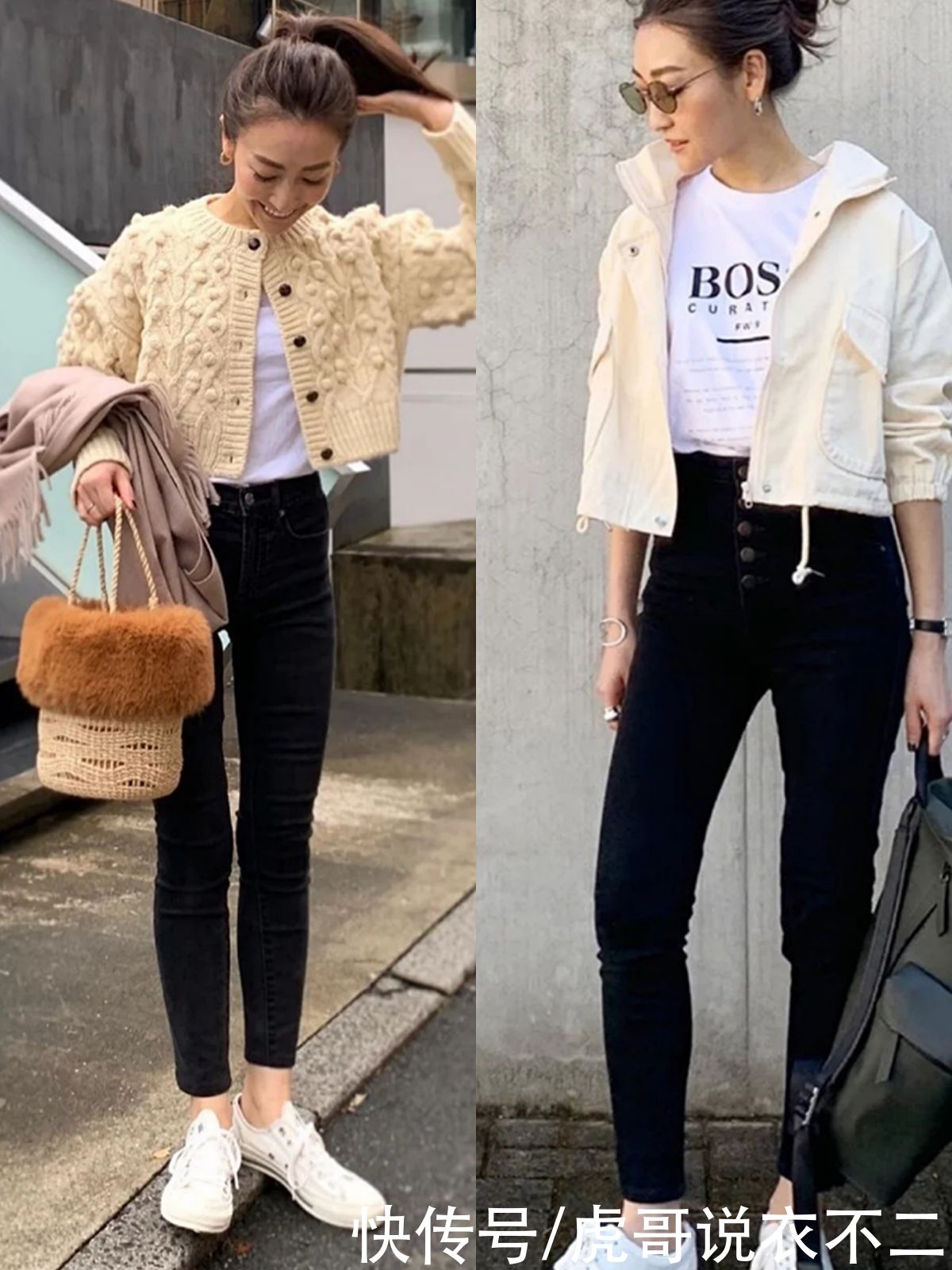 裤装|奔四矮个女人的“高级感”穿搭指南，看她，身高1米58穿成时髦精