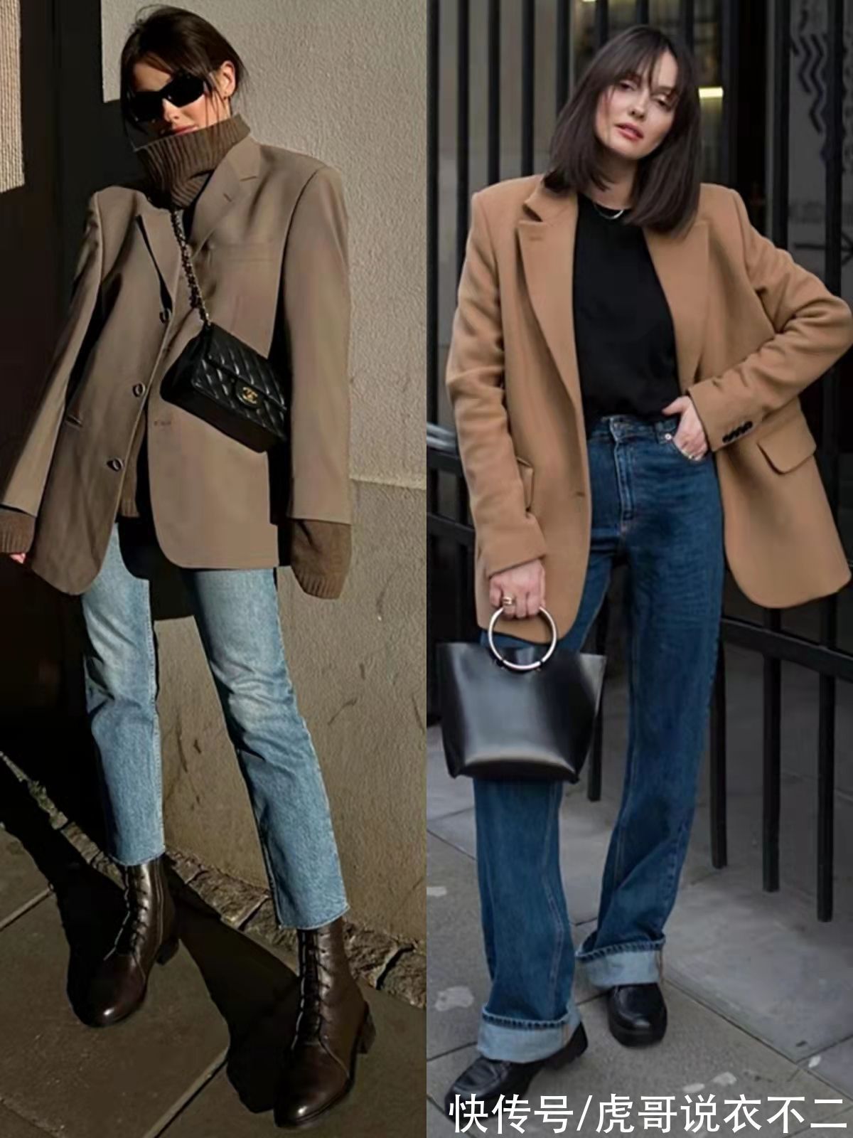 波兰 看完这位波兰博主的搭配，才知道冬季不露脚踝更高级，实用又保暖
