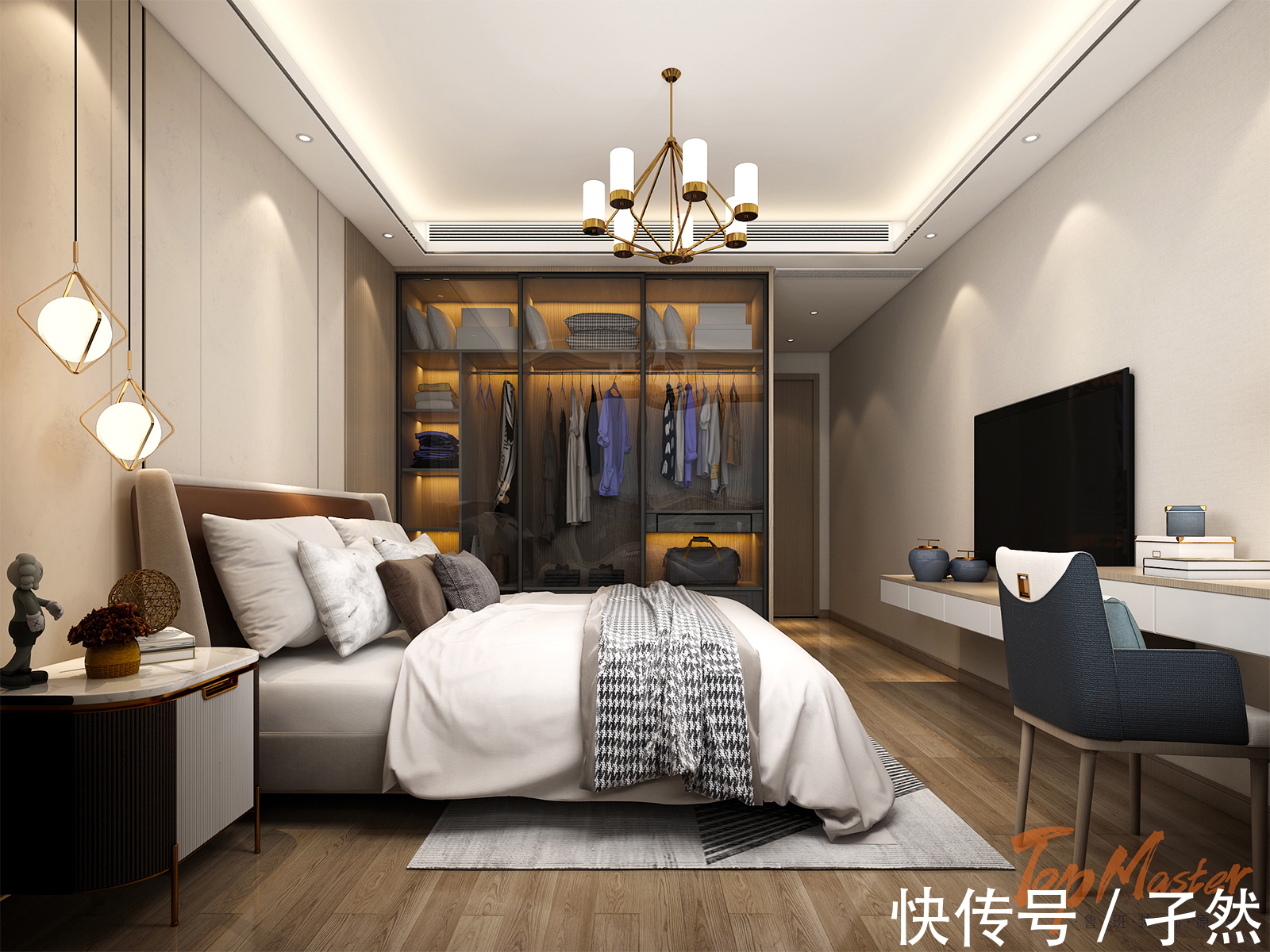 中式风格|【鲁班装饰】时代俊园160㎡新中式风格,古香古色。