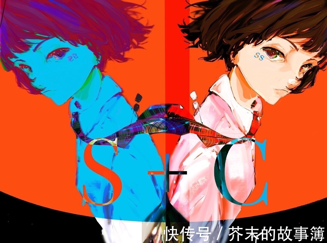 插画师!一眼惊艳的人物角色手绘插画,用来做头像也很nice