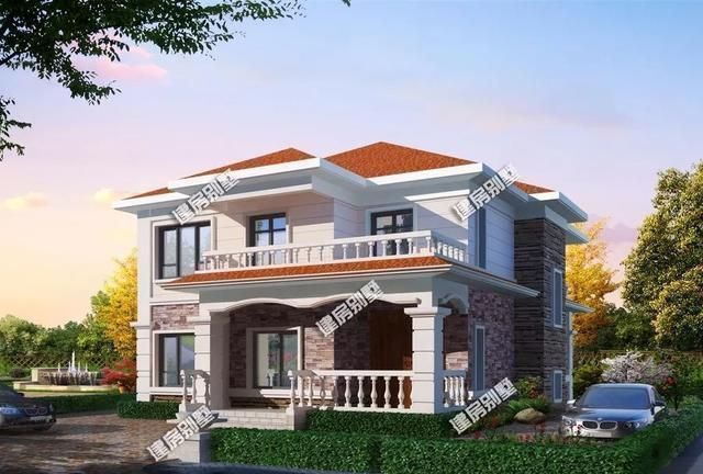 农村别墅|全网广受好评的两栋农村别墅,外观美布局好,造价也经济