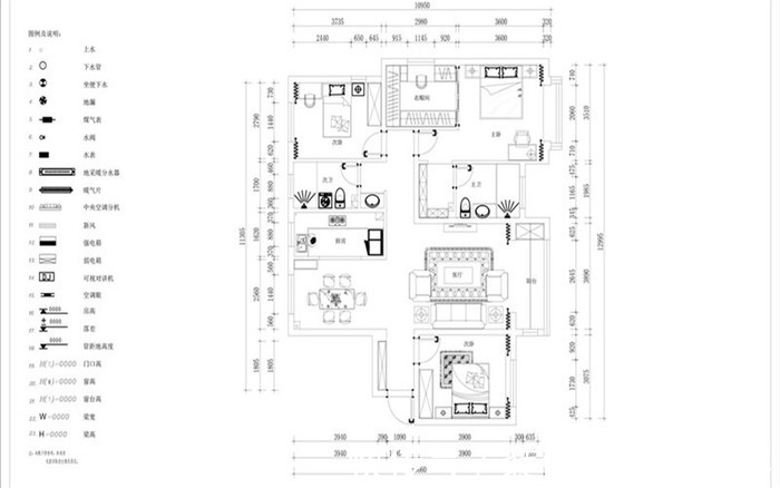 衣帽间|159㎡新古典下的家庭装修设计,四室两厅太大气了,呗奢华