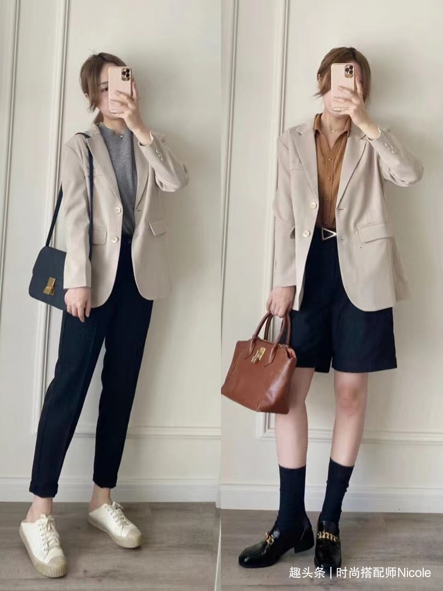 西装裤|风衣算什么今年的“西装”才是真厉害,显瘦洋气不说,还很有范