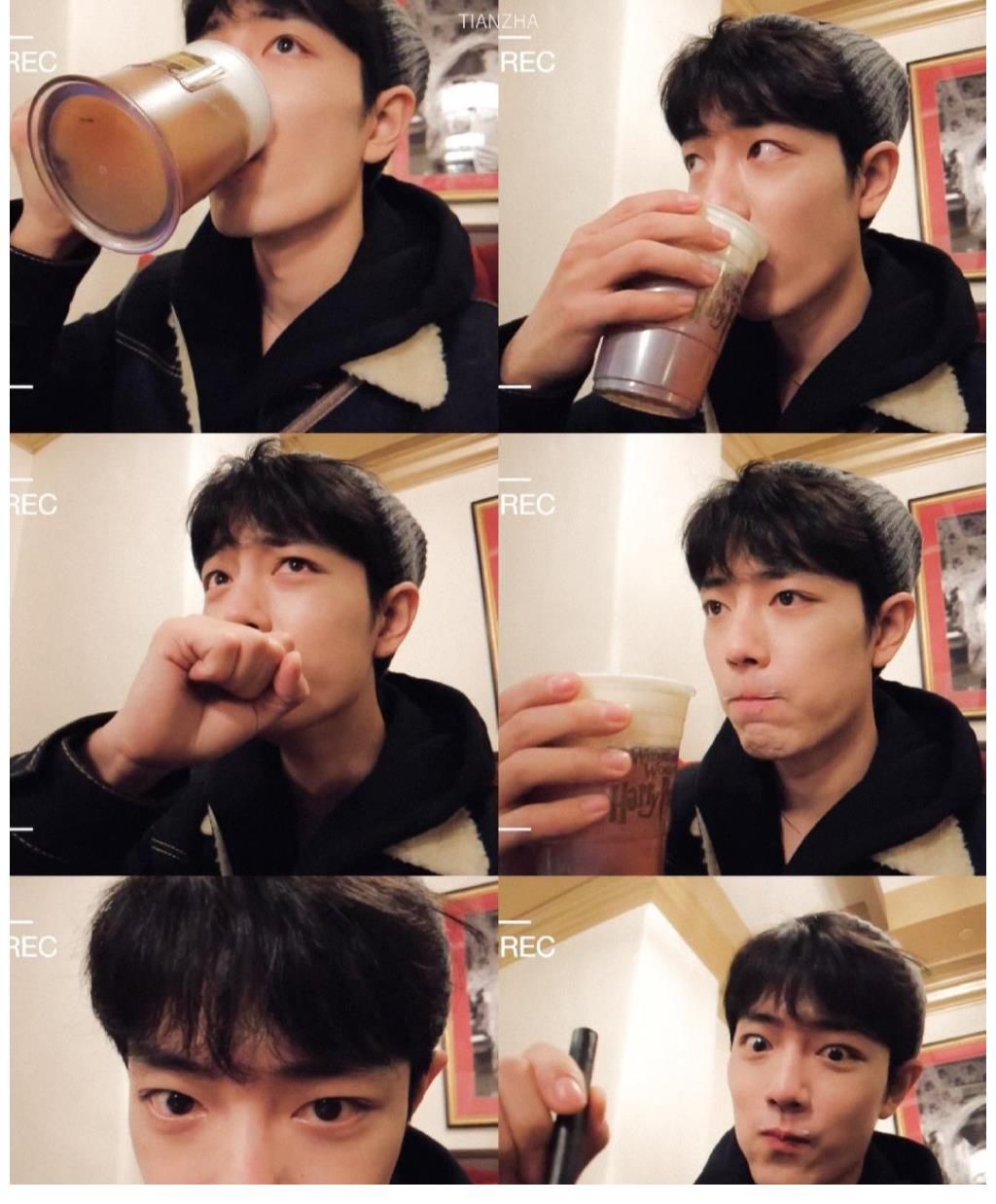 肖戰(zhàn)壓箱底環(huán)球影城vlog公布，喝飲料太奶，意外曝光獨(dú)家拍照姿勢