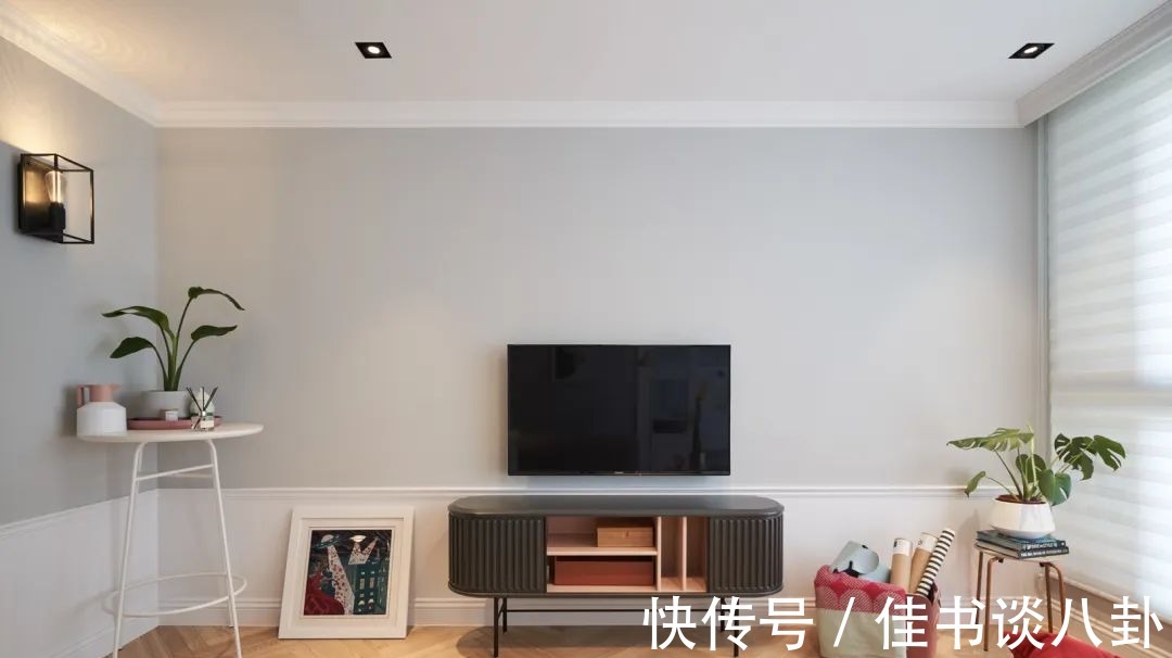 墙面|70平北欧小公寓，简约、舒适、清新，这种感觉很舒心从容！