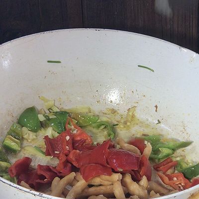 瘦肉|辣椒麻花炒肉片