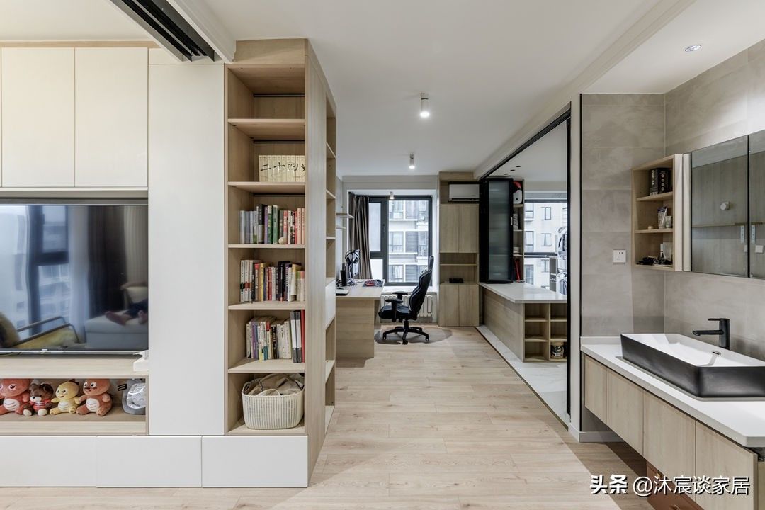 沐宸|奇妙的折叠门,用在家里这么实用,她家这样装修,敞亮通透又大气