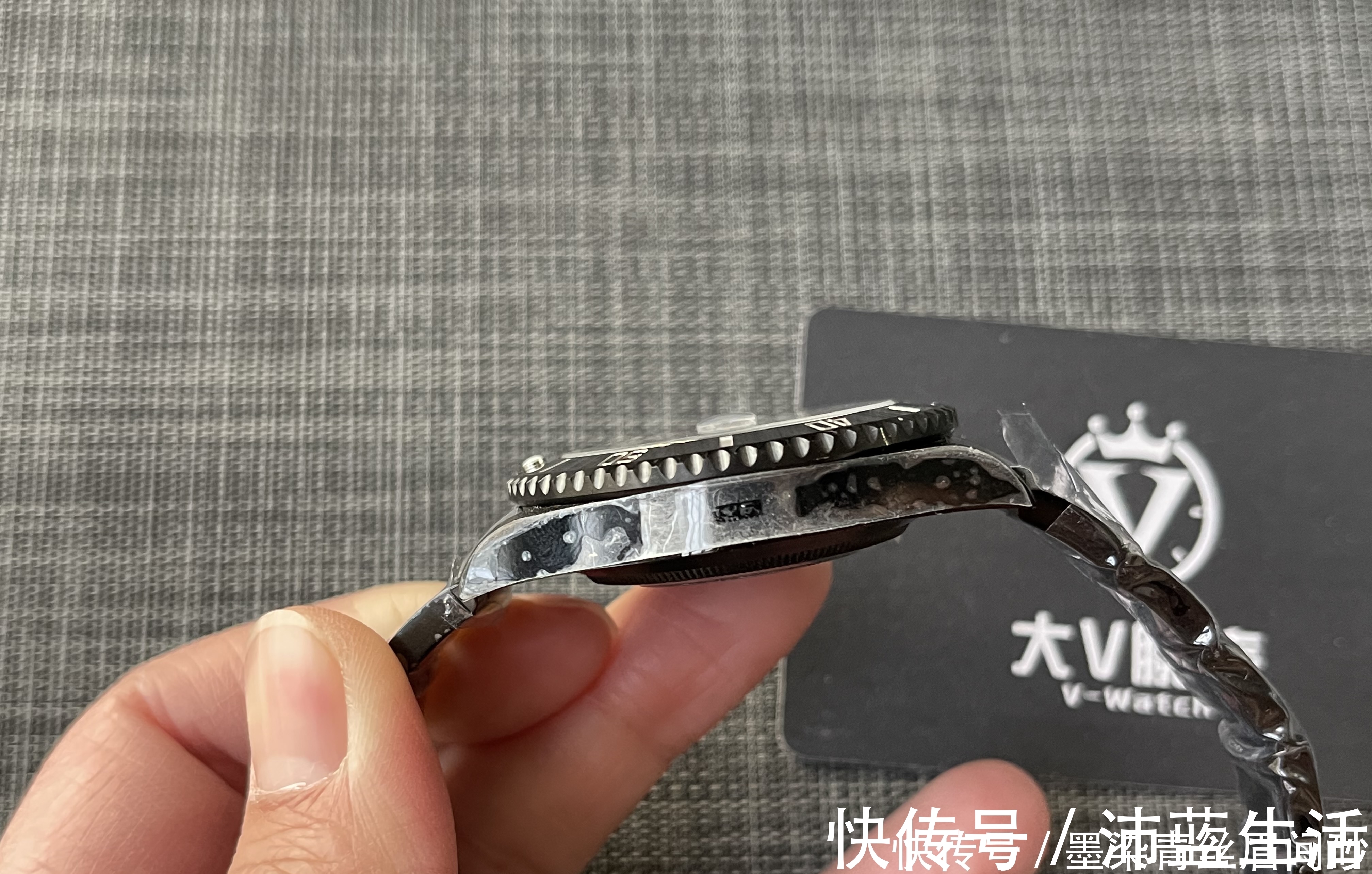 大v|大v腕表 劳力士水鬼镀黑Blacken腕表!镀黑水鬼个性改装腕表!