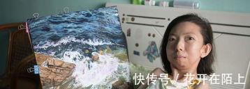 油画&故事:“病床上的梵高”张俊莉瘫痪卧床37年,努力绘出精彩人生