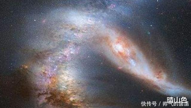 仙女座星系开始与银河系相撞，30亿年之后，银河系或将消失