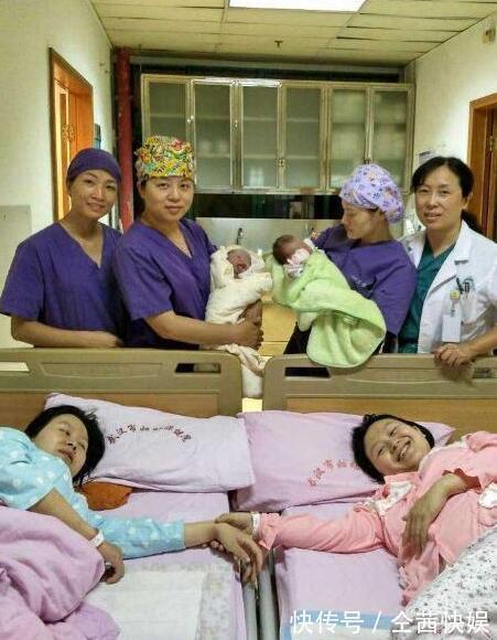 双胞胎姐妹|最累姥姥出现了,三胞胎女儿各生了三胞胎,三三得九,开幼儿园吧