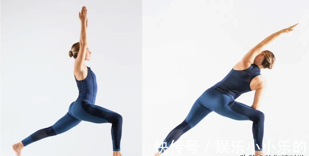 左腿|一套“高强度”晨练流瑜伽序列，20个动作，加强全身力量和体能