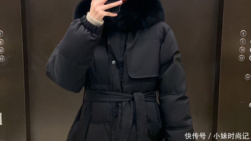 舒适|时尚过膝羽绒棉服, 柔软顺滑, 轻盈且不会觉得臃肿