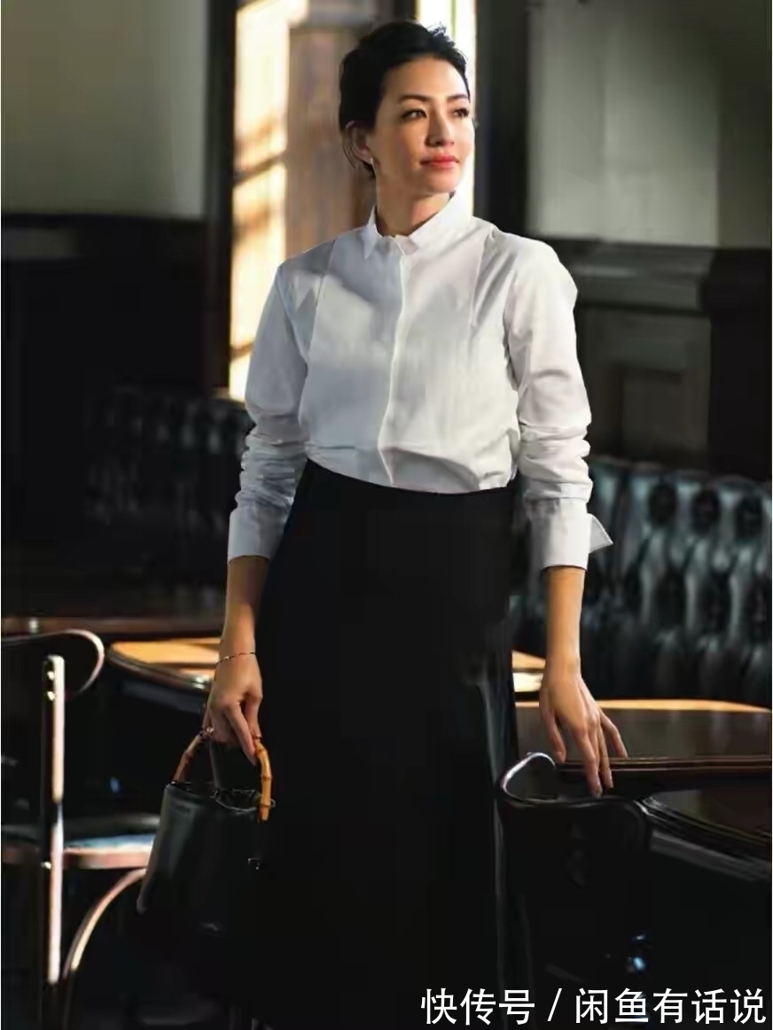 黄脸婆|女人上年纪不做“黄脸婆”,学日本主妇穿衬衫+阔腿裤,时髦高级