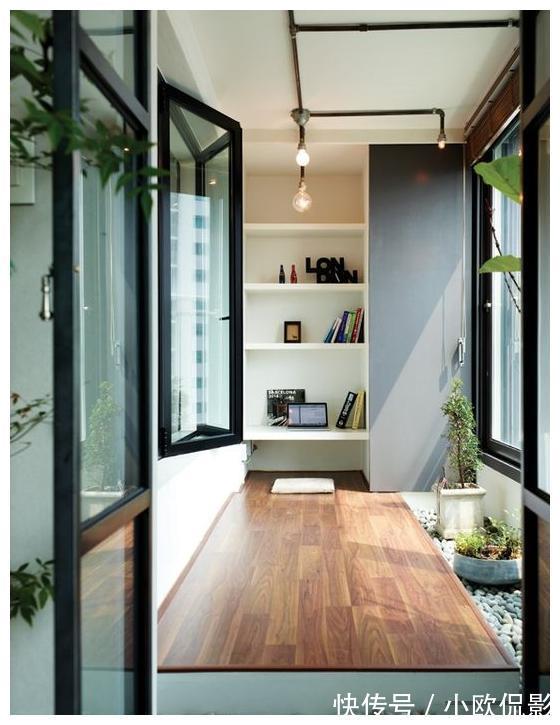 惬意|阳台设计就该学学日本的，简单实用又惬意，功能性俱佳