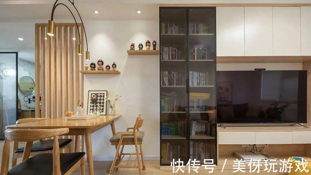 三口之家|103㎡新房装修,阳台并入客厅,整体宽敞大气!
