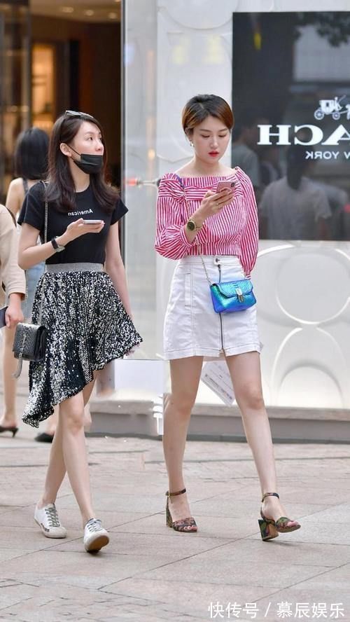 穿搭 美女穿搭:小姐姐爱穿白色短袖衬衣,看起来时尚感十足,走在街上回头率超高