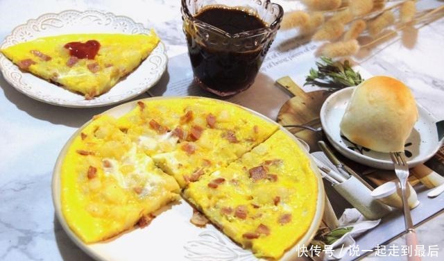 芝士|早餐饼这样做,有肉有蛋有芝士,营养翻倍,软嫩鲜香,孩子超爱吃
