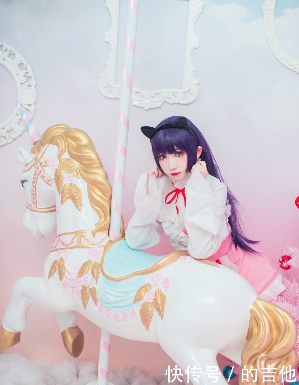 黑貓|俺妹五更琉璃cos，“喜歡你的心情不會(huì)輸給任何人”！