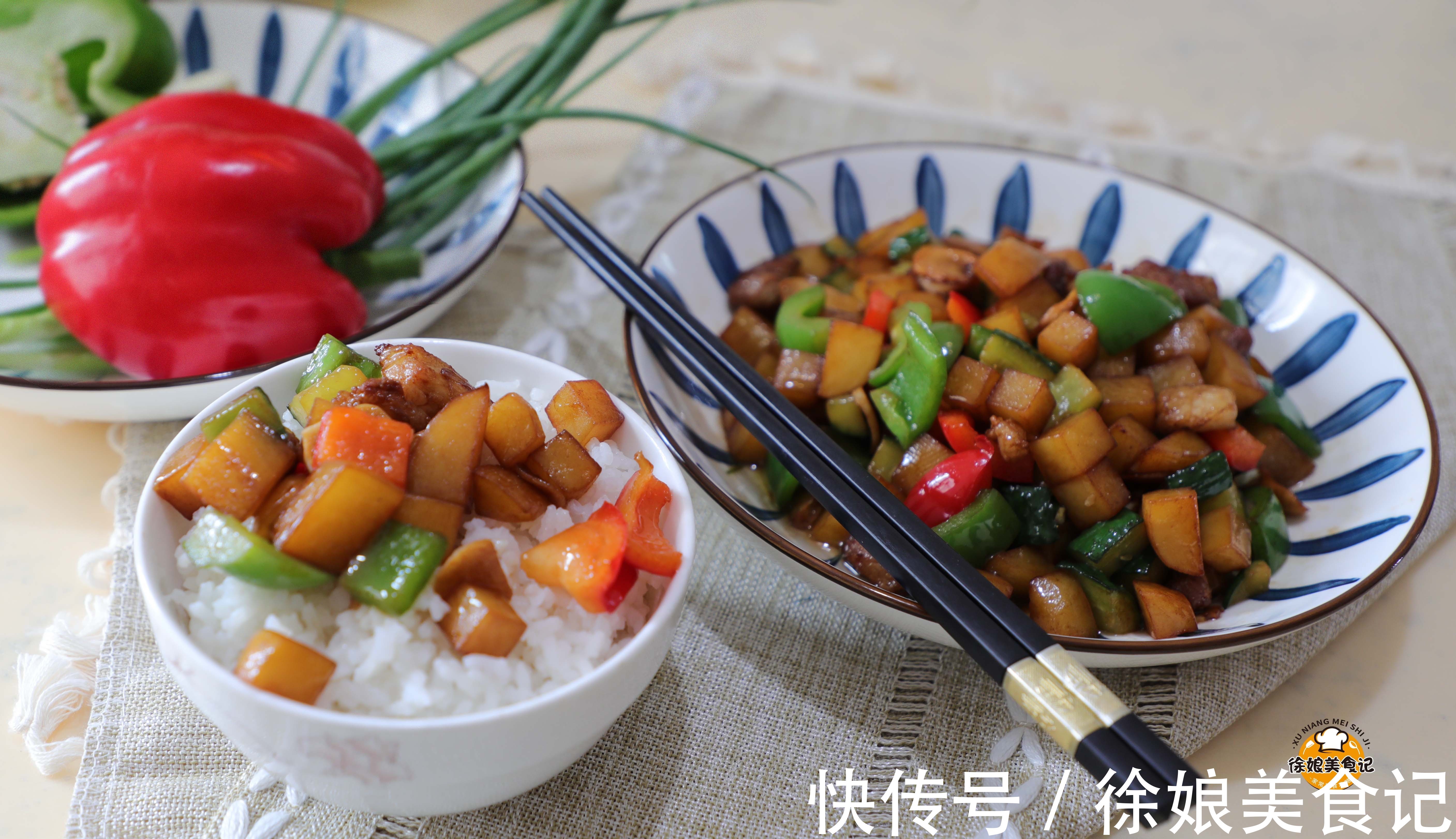 土豆丁|土豆这样做软烂酥香，比吃肉还过瘾，家常做法简单易做，上桌光盘