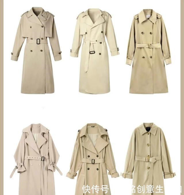 风衣 今年流行不累脚的“裸靴”，搭连衣裙+风衣，洋气显瘦又有女人味！