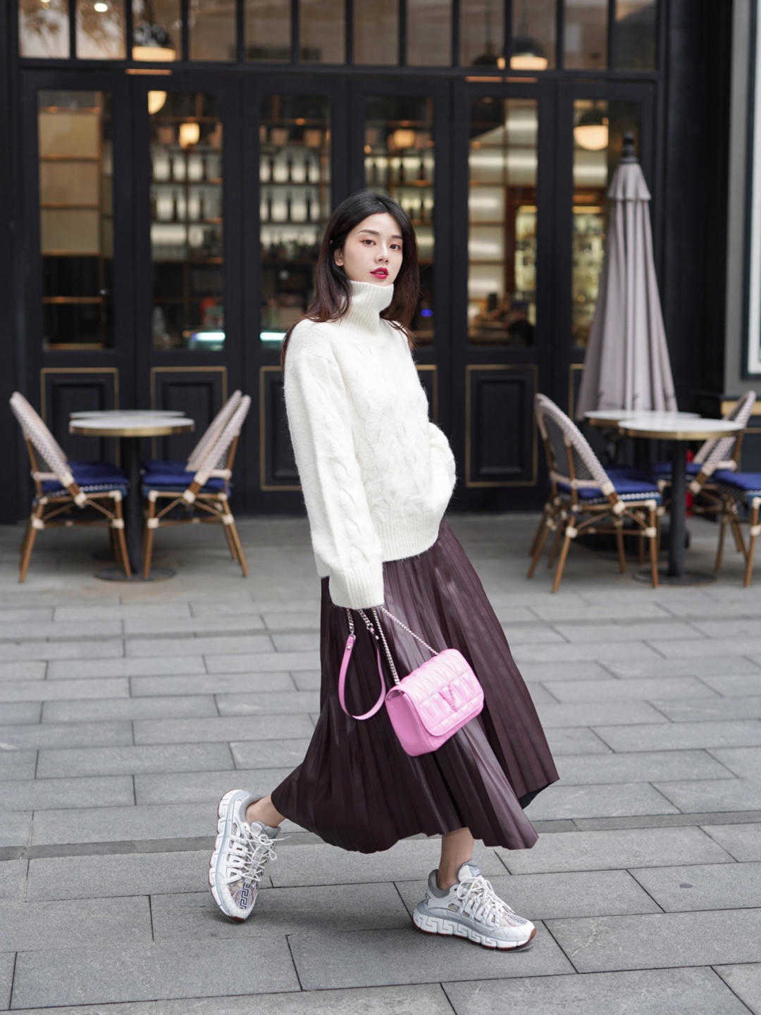 大衣|冬天裙装怎样选?码住这三条,上身精致又有气质