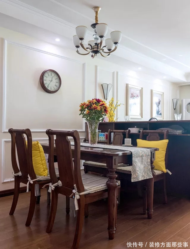 次卧|120平旧房将美式元素融入,让空间充满现代自然的气质