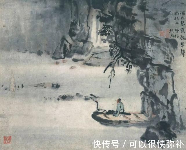 高其佩|用指头画画从他开始的，看看他画的山水画云山雾绕别具一格