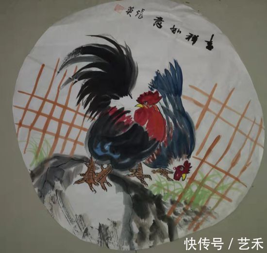 书画艺术!书画艺术家张英--文采炳焕 金壶墨汁