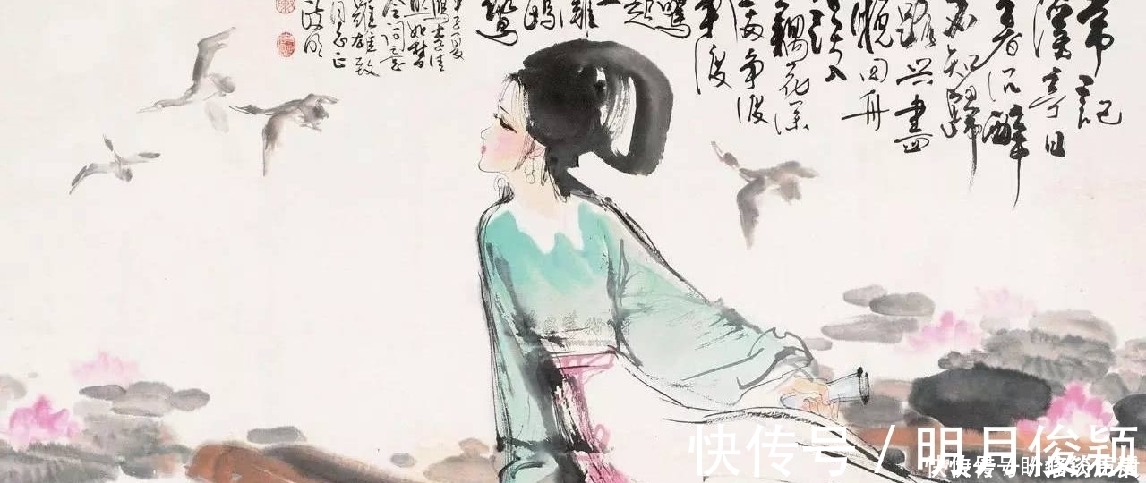 词人&李清照最经典的一首婉约词,只是开头14个字,就超越了多数宋词