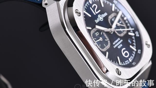 ross 阳刚美学典范 品鉴柏莱士BR 05计时腕表!
