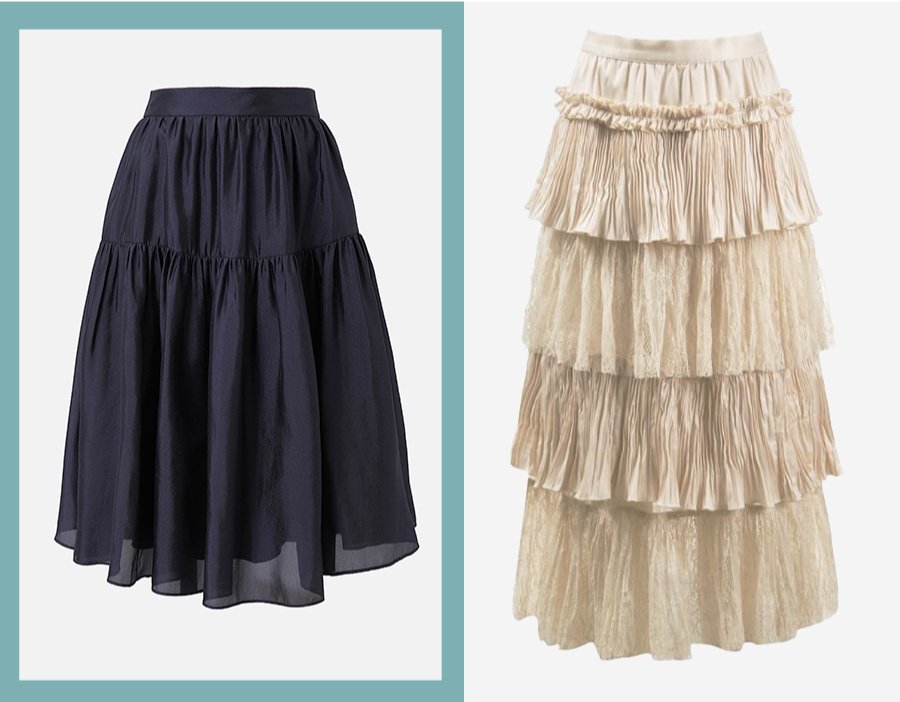 百褶裙|半身裙要怎么选，才能遮肉显瘦不显胯？