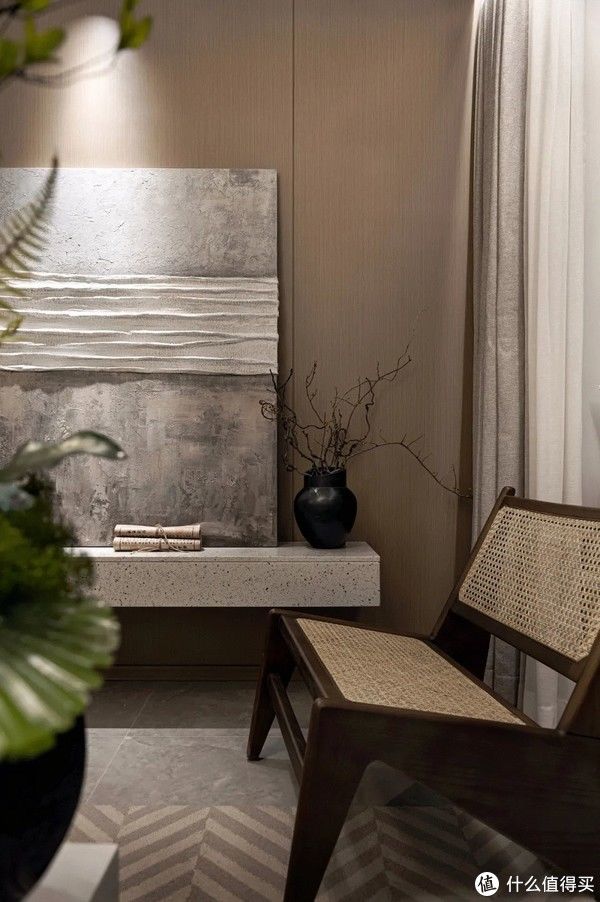 空间|107㎡三室一厅，最美禅意中式风，原木风的家，惊艳了我