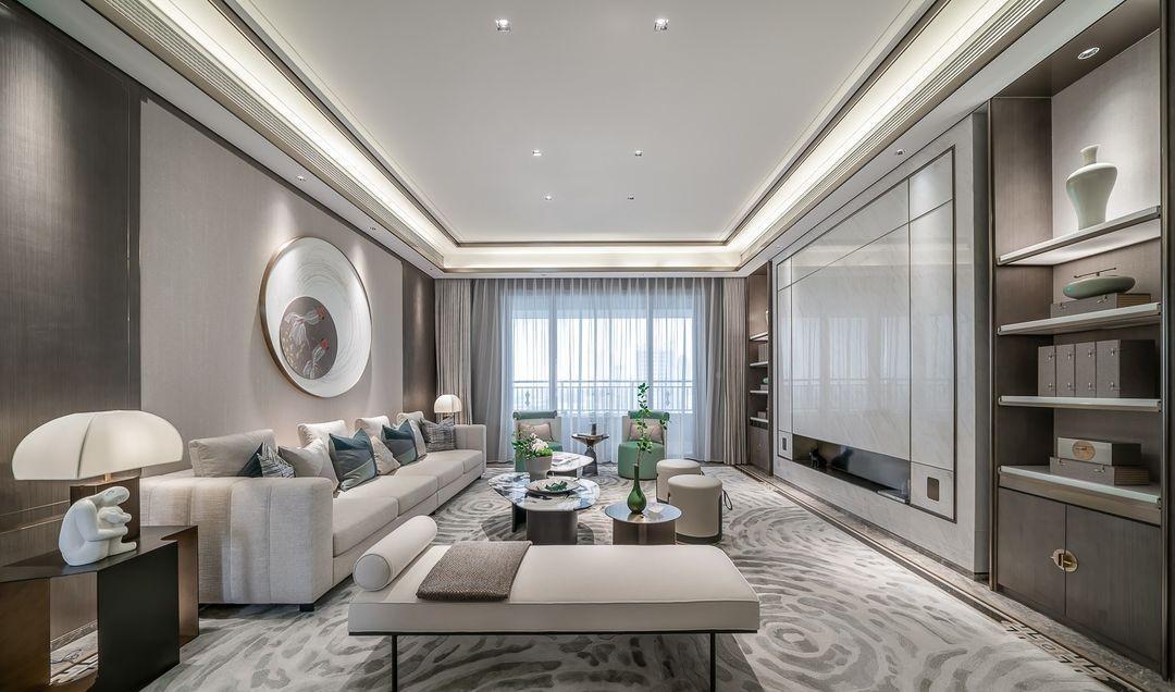 李文伟|240平大平层结构,用艺术诠释空间,为业主打造灵魂的栖息之所