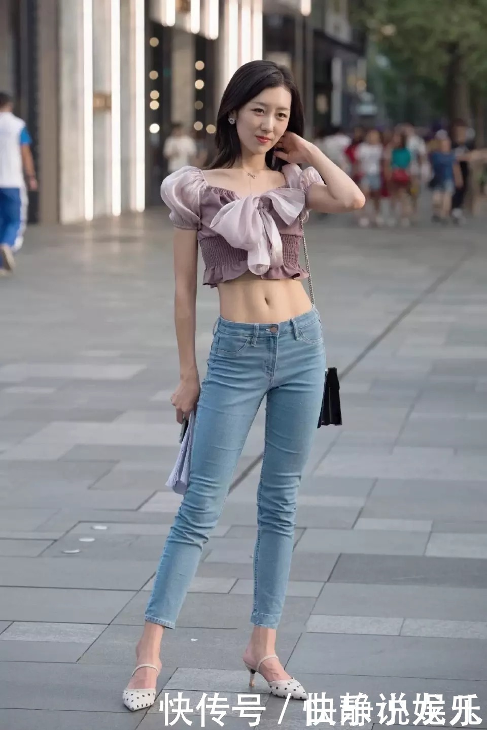 穿搭牛仔裤穿出女神般的美感,时尚出彩又美观