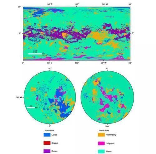 极大 美发布土卫六首张地质图，原来和地球这么相似，极大可能存在生命