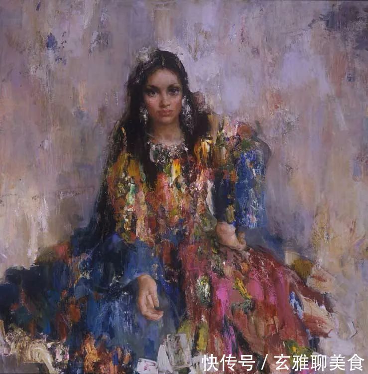 尼古拉&俄罗斯绘画大师级的素描和油画，恰到好处的美