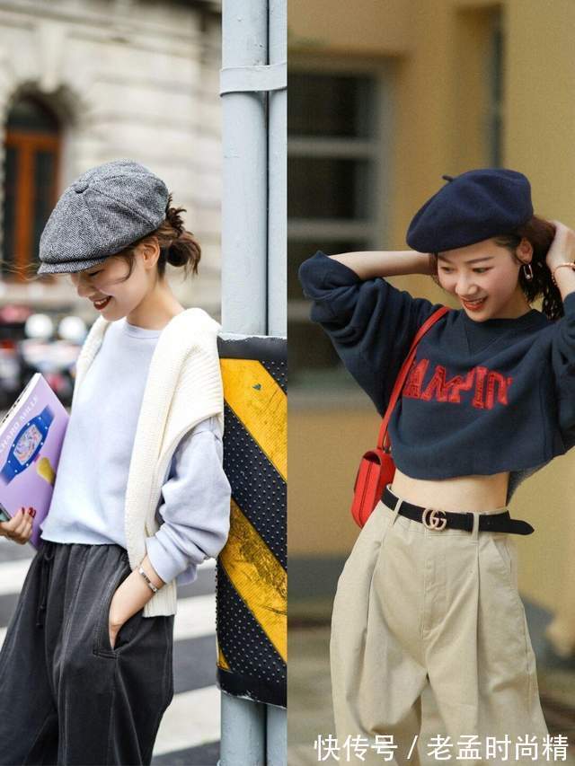 柔和|普通女生怎么穿显高又显瘦?针织衫搭配阔腿裤,不光高级还很减龄