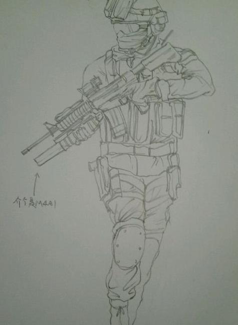 暗讽|明日之后：玩家画游戏角色素描，暗讽小学生，画画技术有待提高