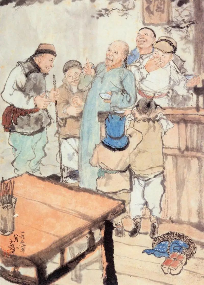 长衫@年少不懂孔乙己,读懂竟是中年的自己