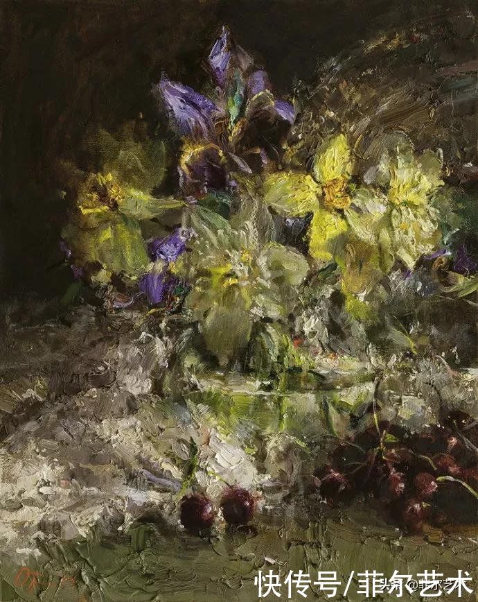 特罗菲莫夫|特罗菲莫夫独特的风景油画作品，每一张都叫绝了，真的很美